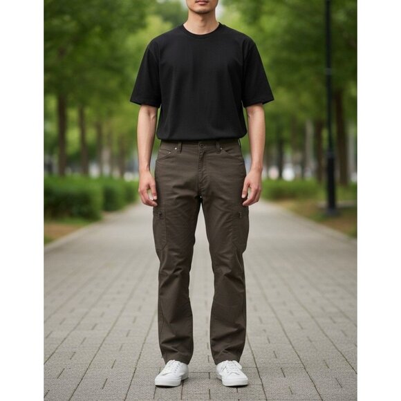 Wrangler Mens Cargo Pants Stretch Tactical Outdoor Performance Trousers - Picture 1 of 11
